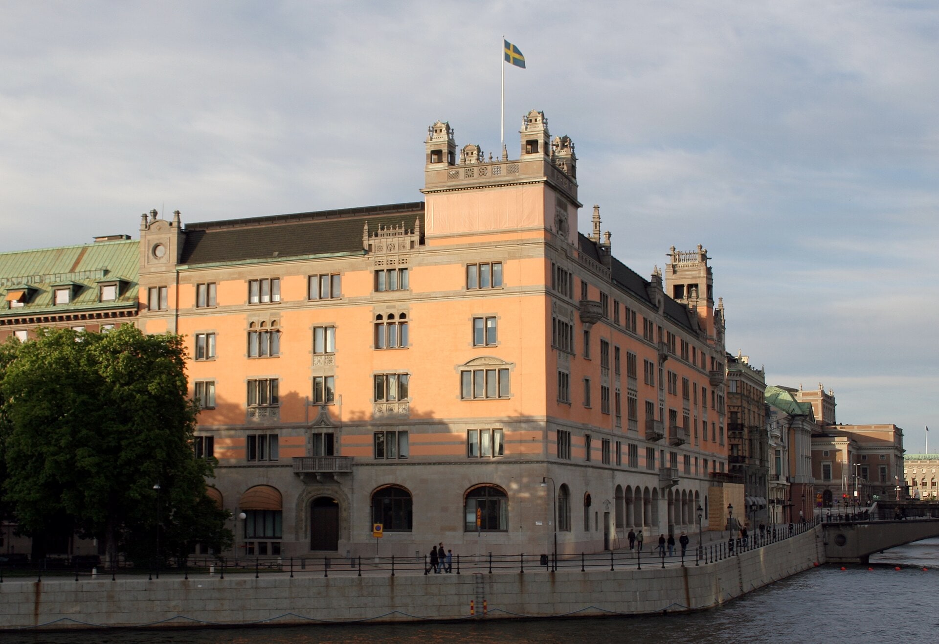 Rosenbad, the Swedish government offices in central Stockholm.