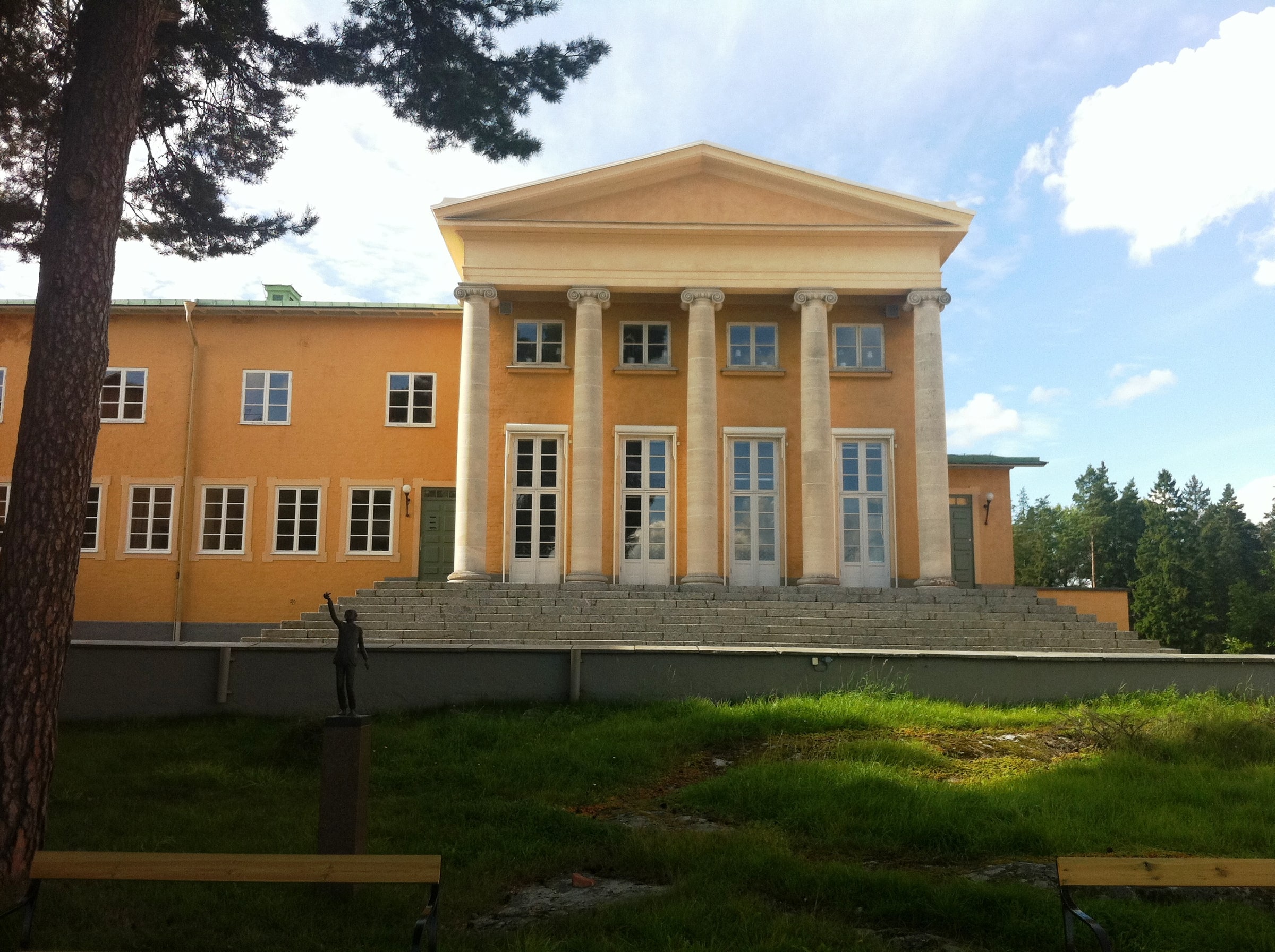 Sigtunaskolan Humanistiska Läroverket, photographed in September 2011.