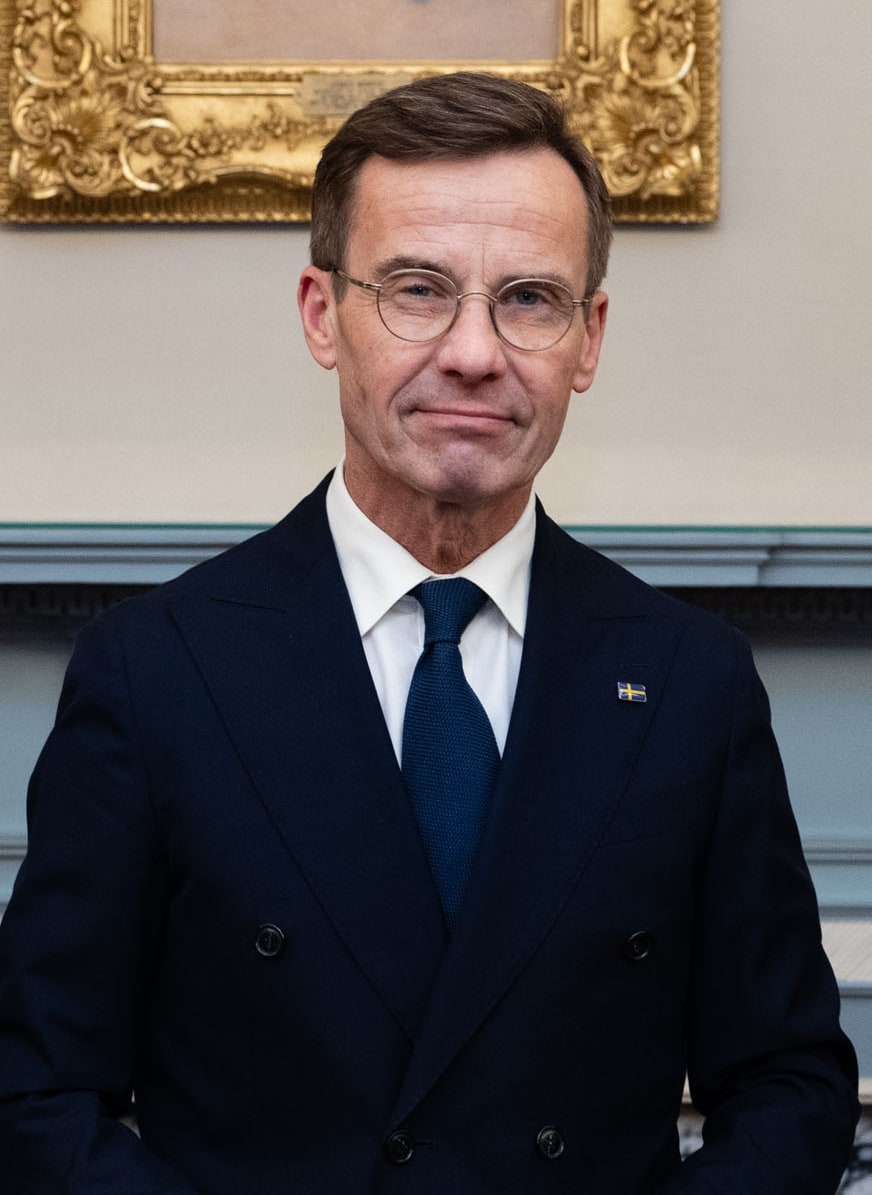 Prime Minister Ulf Kristersson at the U.S. Department of State in Washington in March 2024.