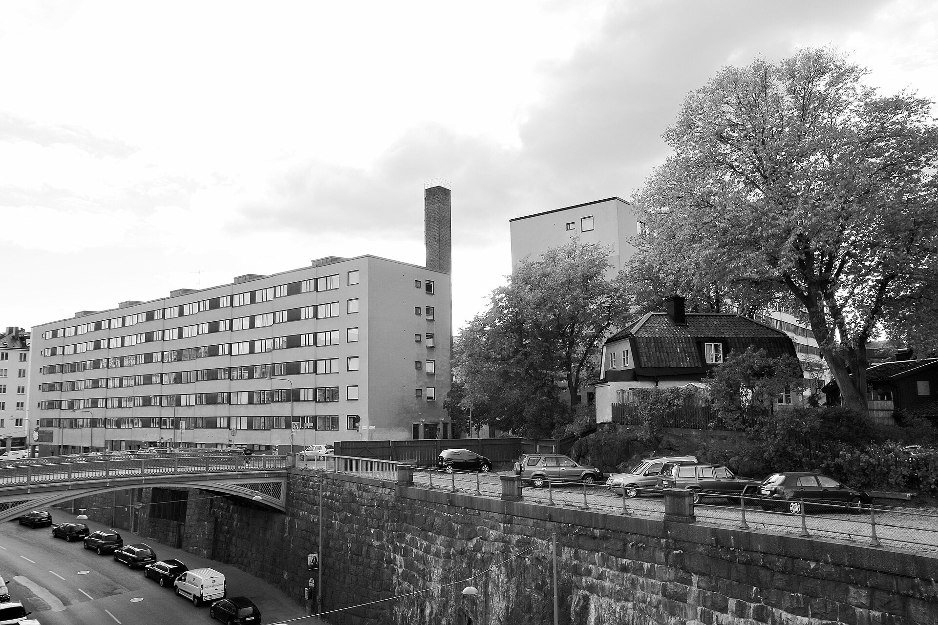 Apartment blocks in Södermalm, Stockholm. The bill concerns housing-cooperative homes across Sweden.
