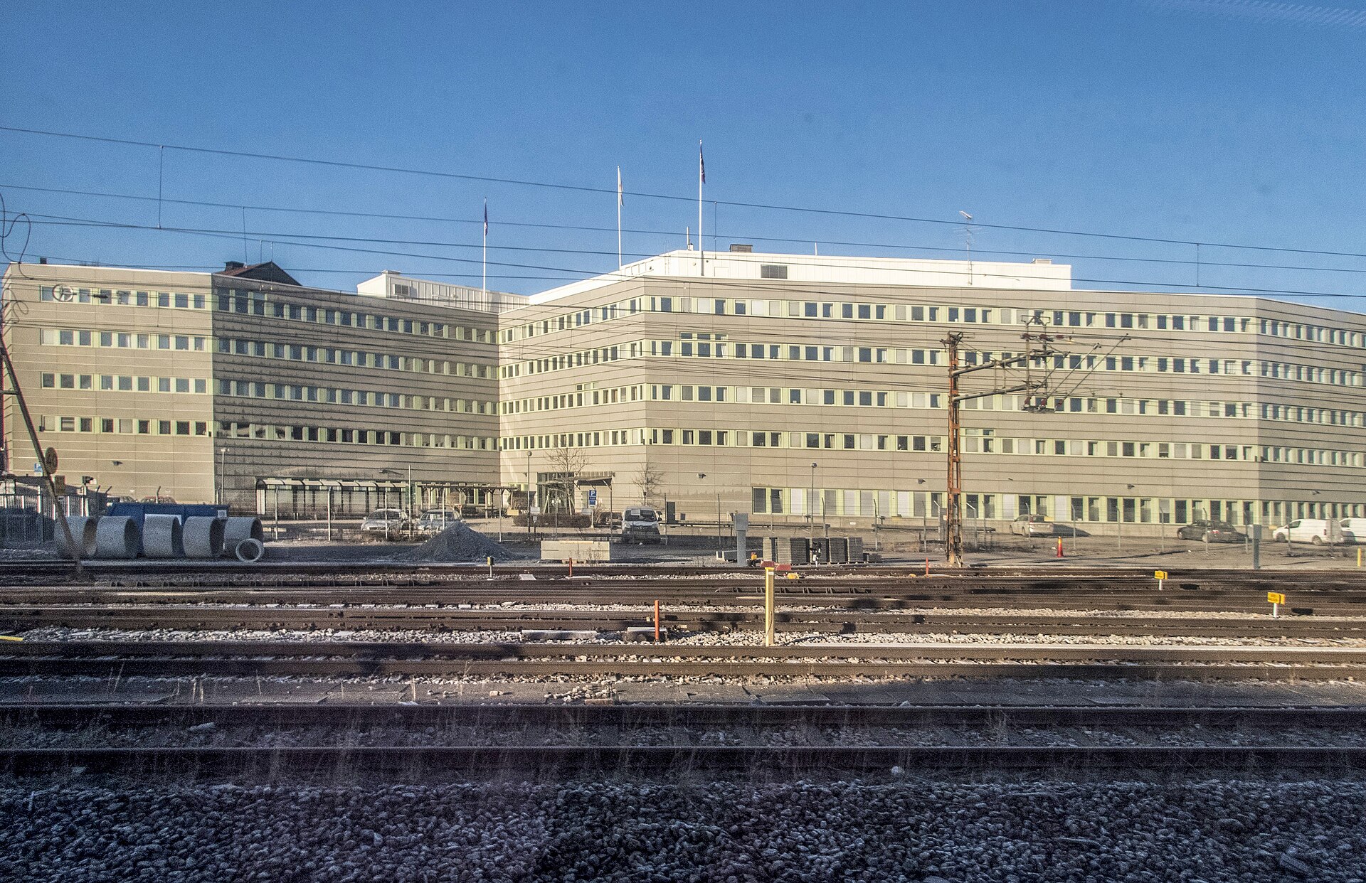 Swedish Migration Agency office building in Solna